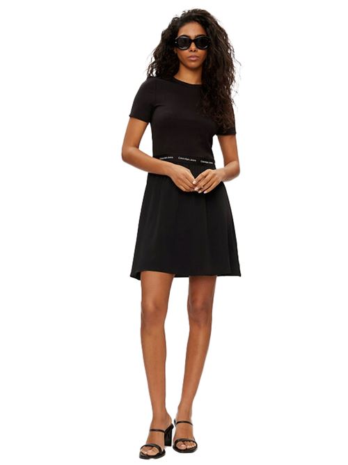 CALVIN KLEIN Short dress with strap CALVIN KLEIN | J20J223066BEH